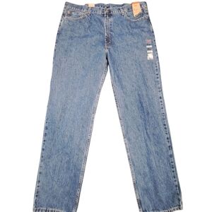 LEVI STRAUSS & CO MENS NEW BLUE JEANS SIZE W 42 L 34 (550)